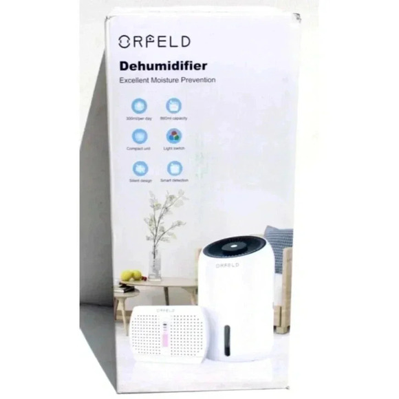 Other - Orfeld Dehumidifier Ultra Quiet 2200 Cubic Feet Model MD637 New